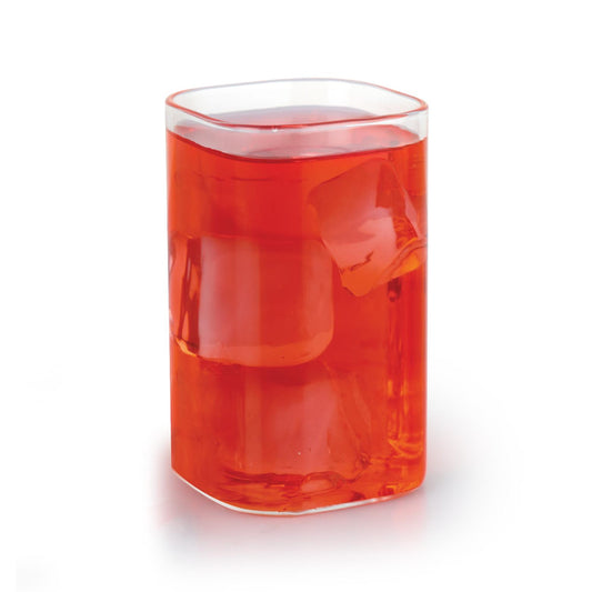 Roma Square 330ml Borosilicate Tumbler 6pcs Set 6 Pcs