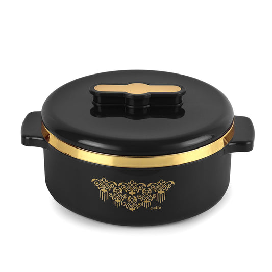 Exotic Insulated Casserole Black / 2500 ml