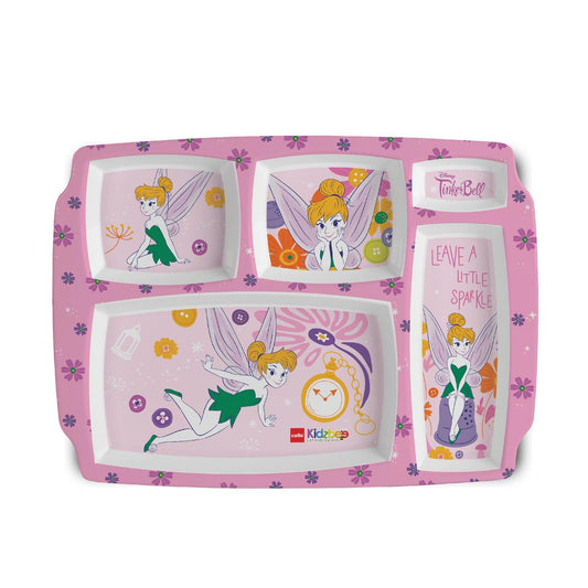 Pentameal Kids Plate, 1 Piece Tinker Bell