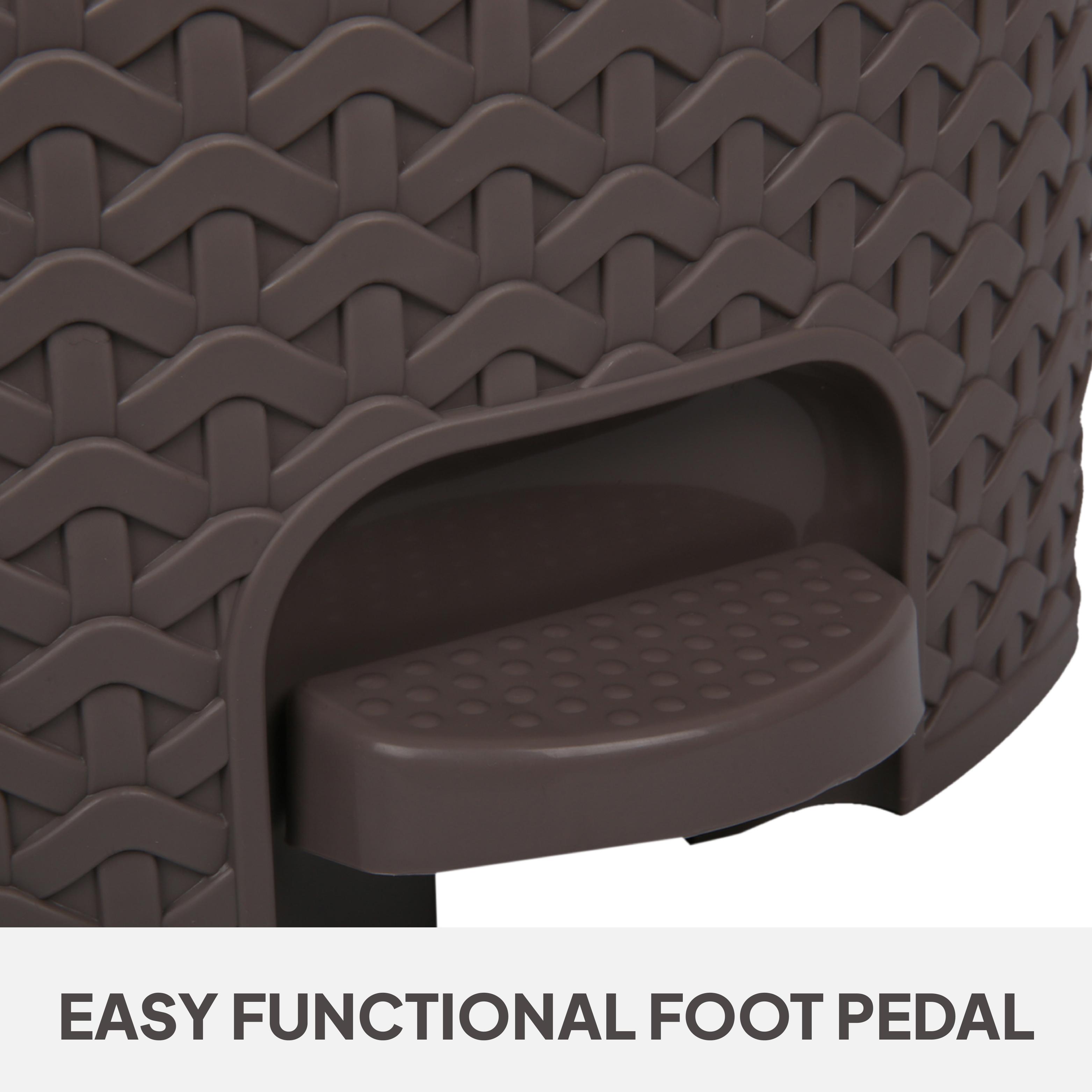 Classic Pedal Dustbin Grey / 12 Litre