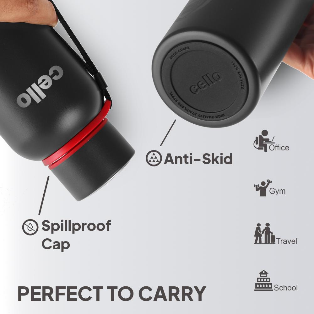 Duro Kent Thermosteel Flask Black / 550ml