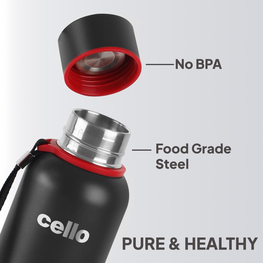 Duro Kent Thermosteel Flask Black / 550ml
