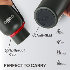 Duro Kent Thermosteel Flask Military Green / 550ml