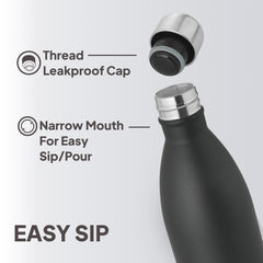 Duro Swift Thermosteel Flask Black / 1000ml