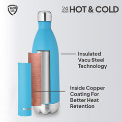 Duro Swift Thermosteel Flask Blue / 750ml