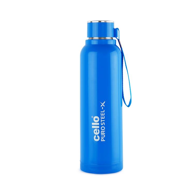 Puro Steel X Benz 600 Insulated bottle, 620 ml Blue / 620 ml