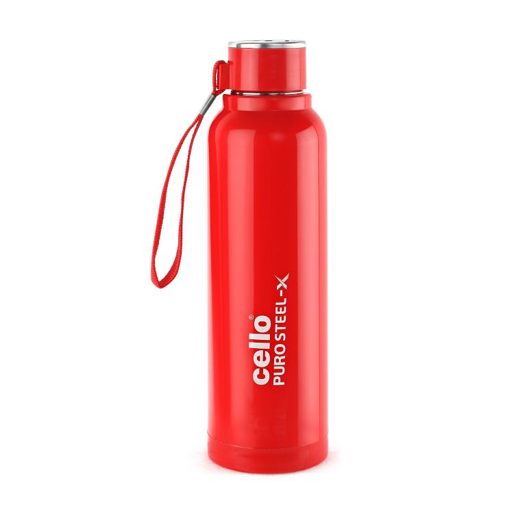 Puro Steel X Benz 600 Insulated bottle, 620 ml Red / 620 ml