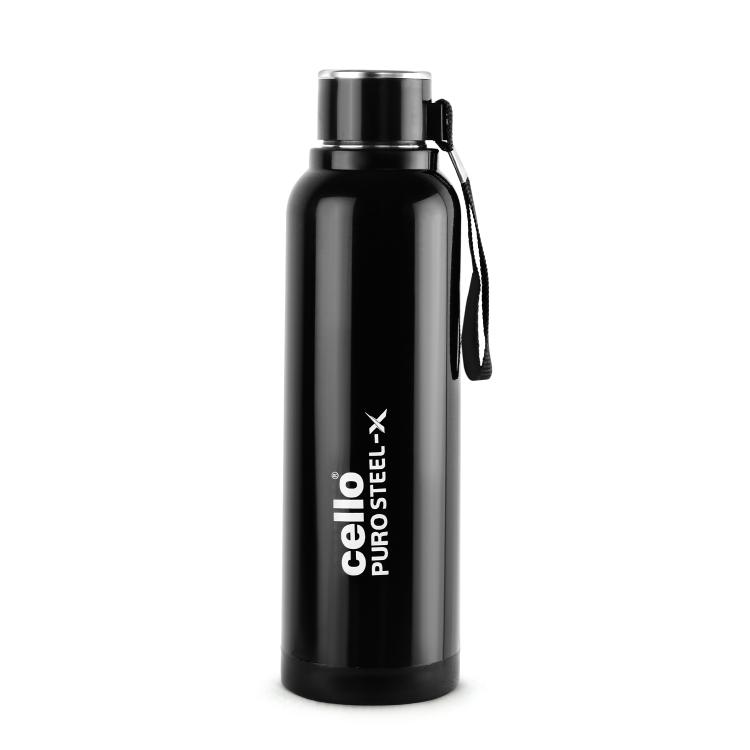 Puro Steel X Benz 600 Insulated bottle, 620 ml Black / 620 ml