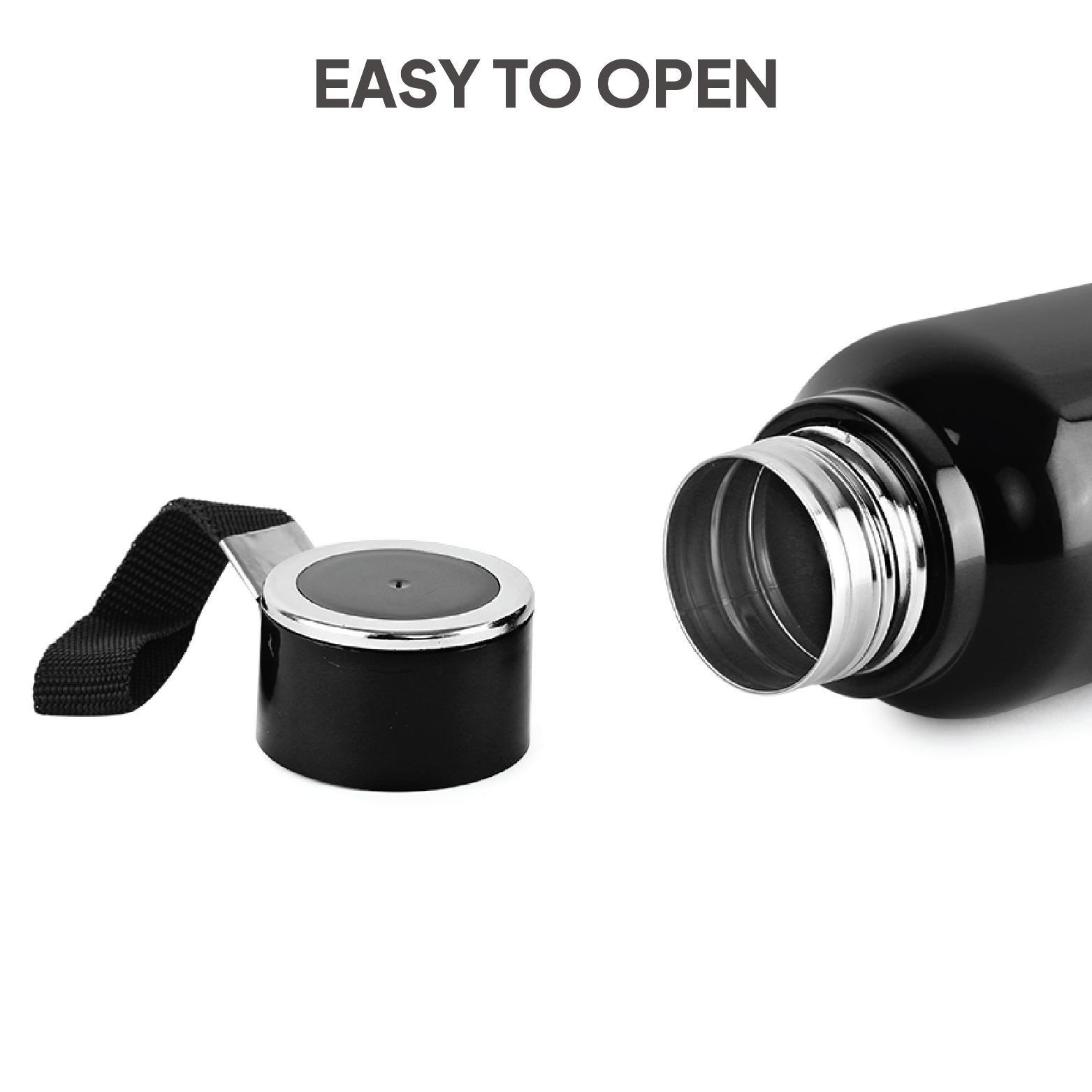 Puro Steel X Benz 600 Insulated bottle, 620 ml Black / 620 ml