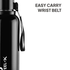 Puro Steel X Benz 600 Insulated bottle, 620 ml Black / 620 ml