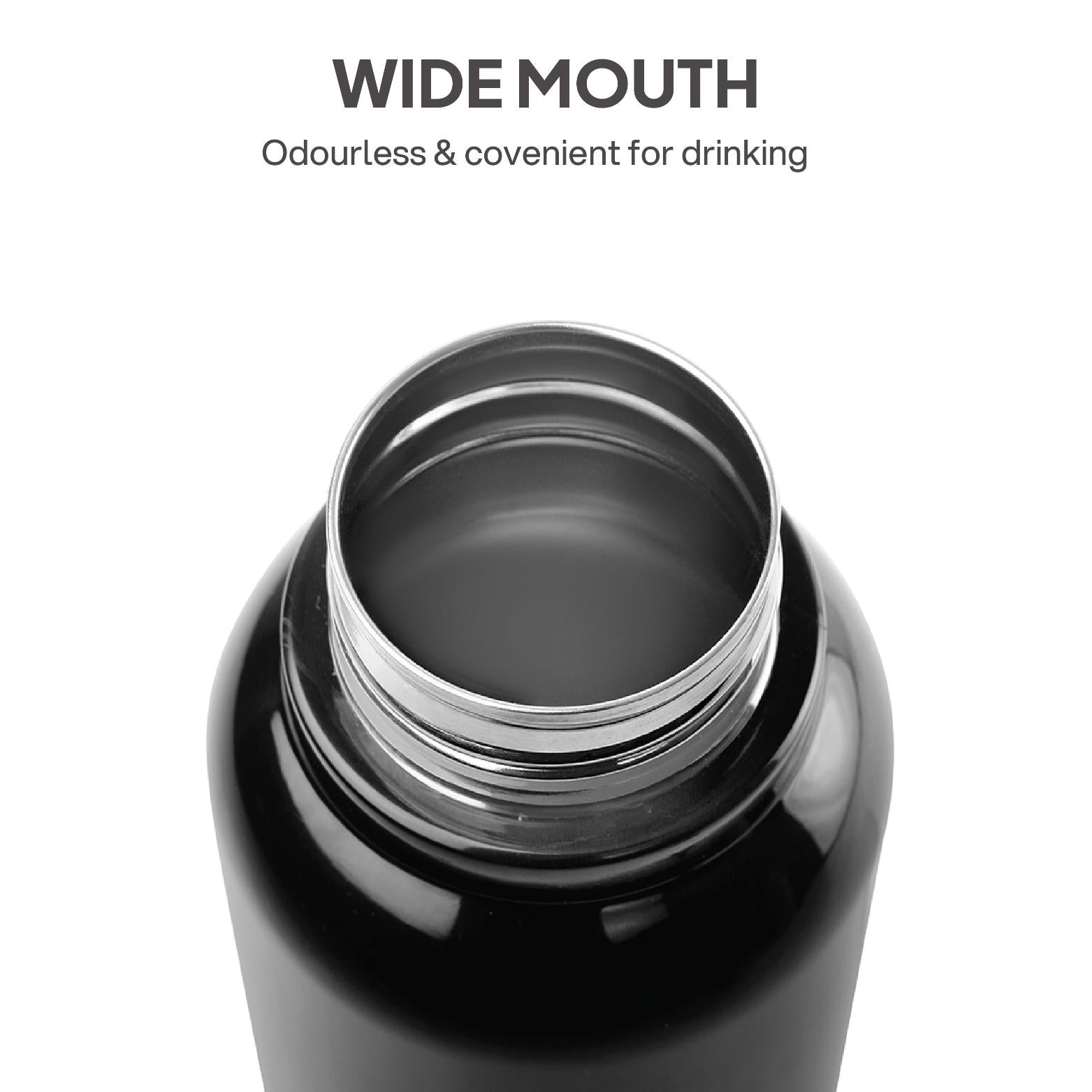 Puro Steel X Benz 600 Insulated bottle, 620 ml Black / 620 ml