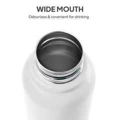 Puro Steel X Benz 600 Insulated bottle, 620 ml White / 620 ml