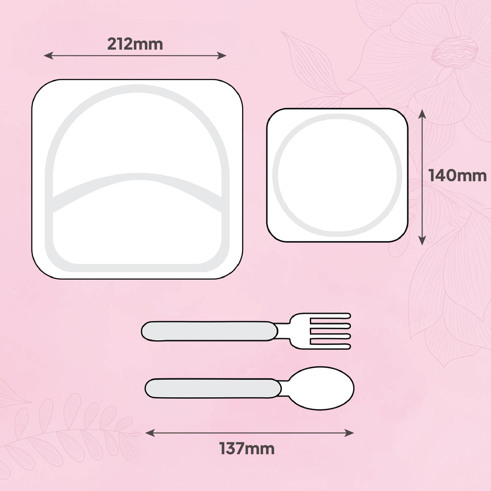 Hop In the Zoo Kids Melamine Plate Penguin