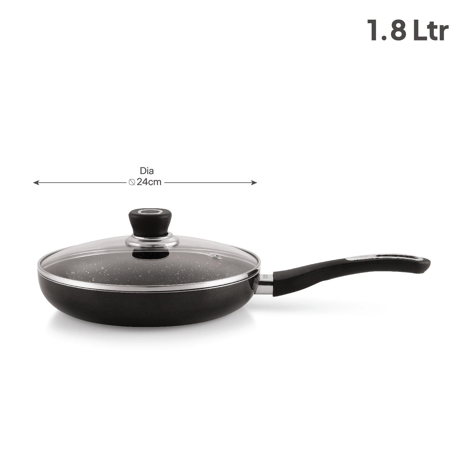 Granitas Nonstick Induction Based Fry Pan 24 CM