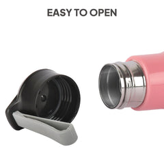 Puro Steel-X Neo 600 Insulated Water Bottle Pink / 480 ml