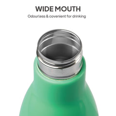 Puro Steel-X Neo 600 Insulated Water Bottle Green / 480 ml