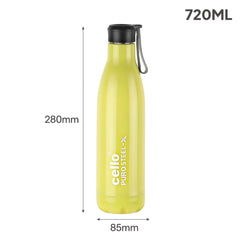 Puro Steel-X Neo 900 Insulated Water Bottle, 720ml Yellow / 720ml