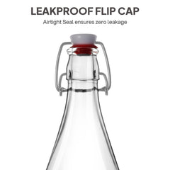 Aquaria Glass Bottle, 1000 Ml Clear / 1000 ml