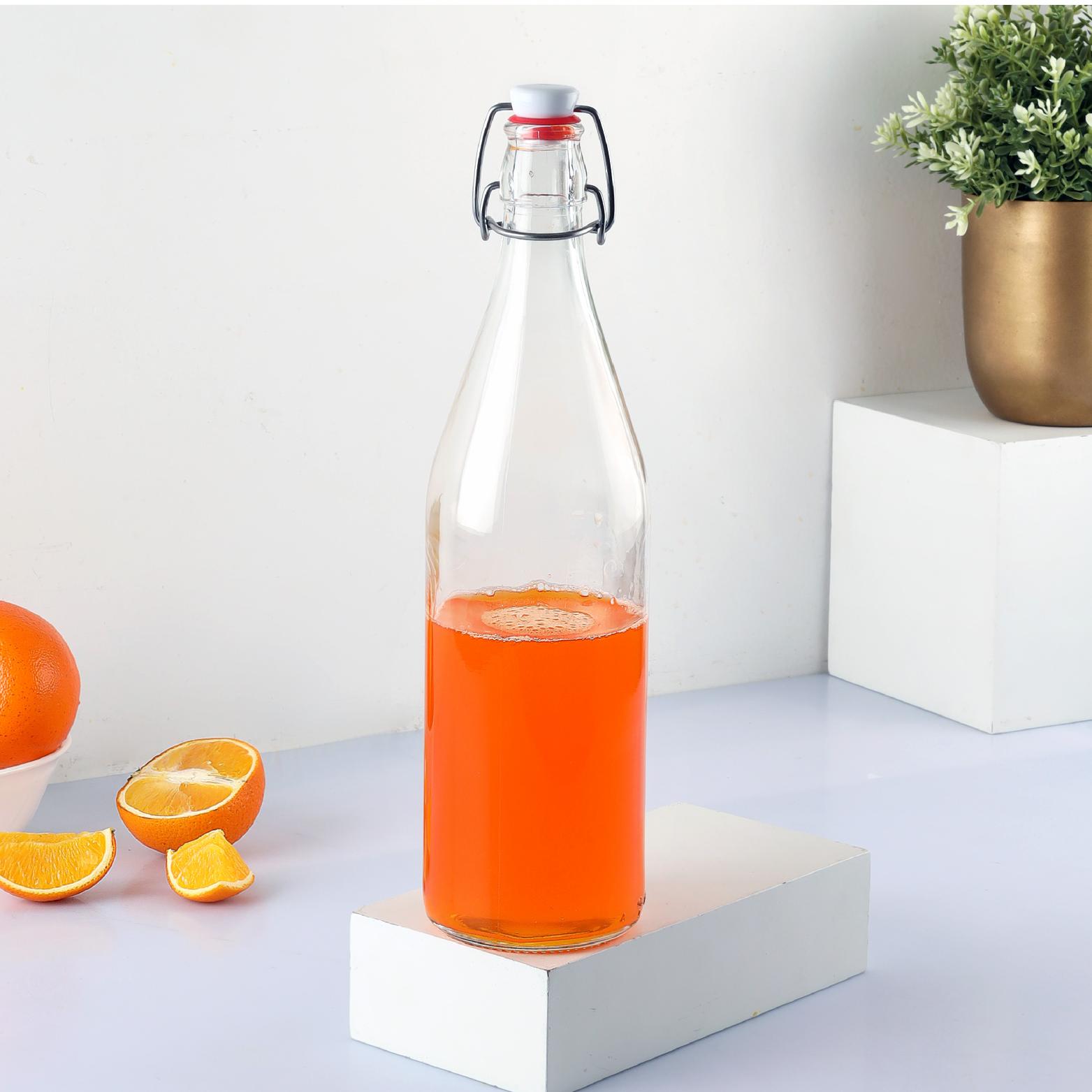 Aquaria Glass Bottle, 1000 Ml Clear / 1000 ml