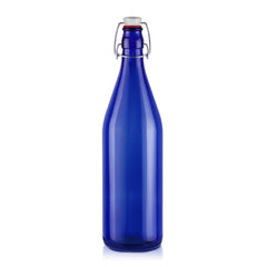 Aquaria Glass Bottle, 1000 Ml Sapphire / 1000 ml
