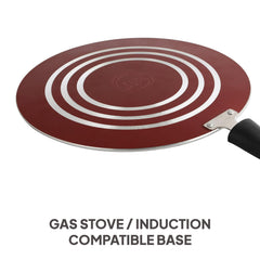 Granitas Premium Induction Non Stick Flat Tawa 28 cm