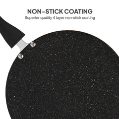 Granitas Premium Induction Non Stick Flat Tawa 28 cm