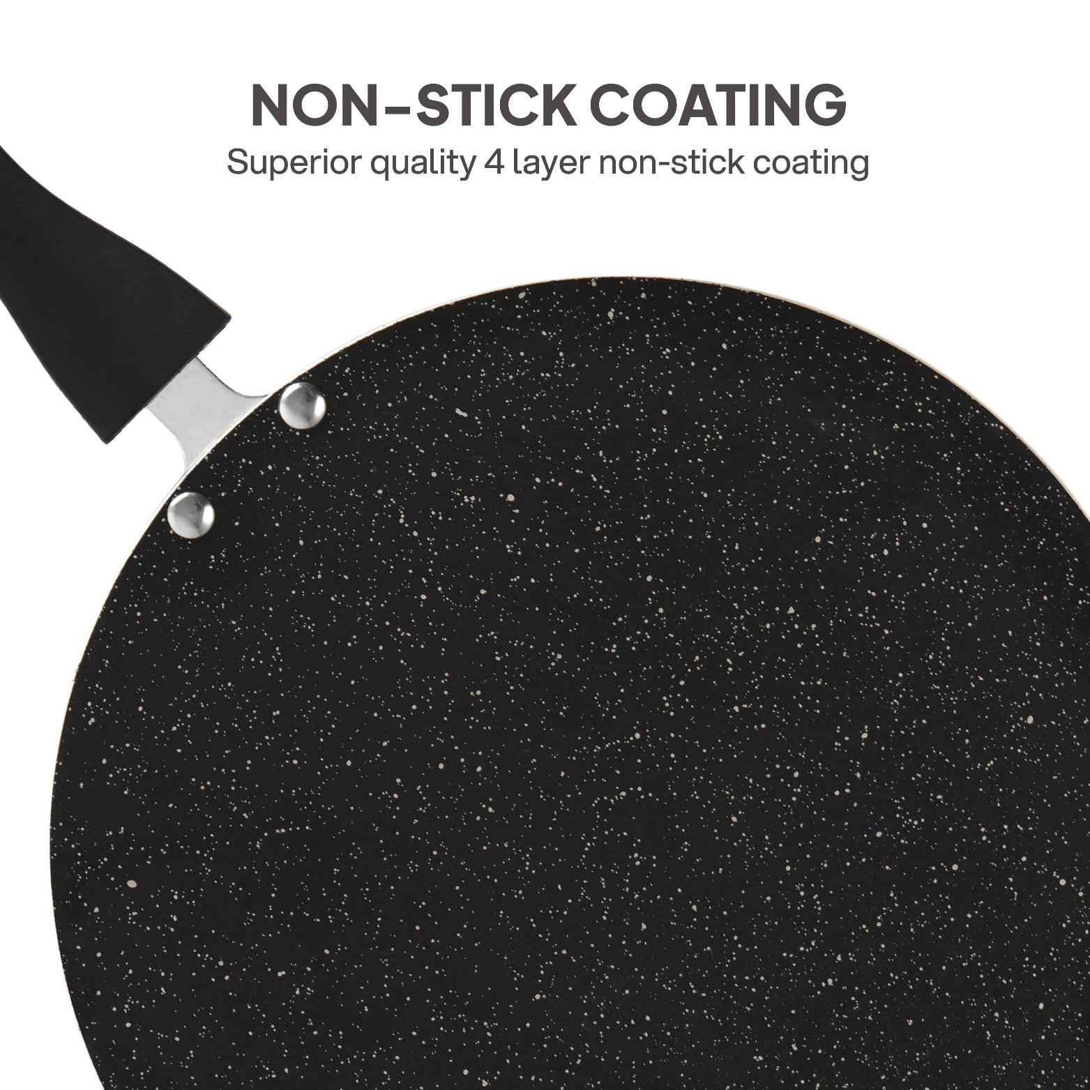 Granitas Premium Induction Non Stick Flat Tawa 30 cm