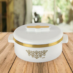 Exotic Insulated Casserole White / 2500 ml