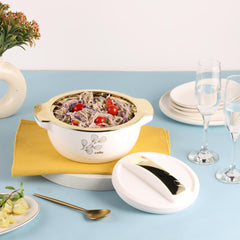 Radiant Insulated Casserole, 1500ml White / 1500ml