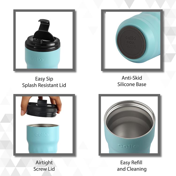 Nomad Vacum Insulated Travel Mug Light Blue / 350ml