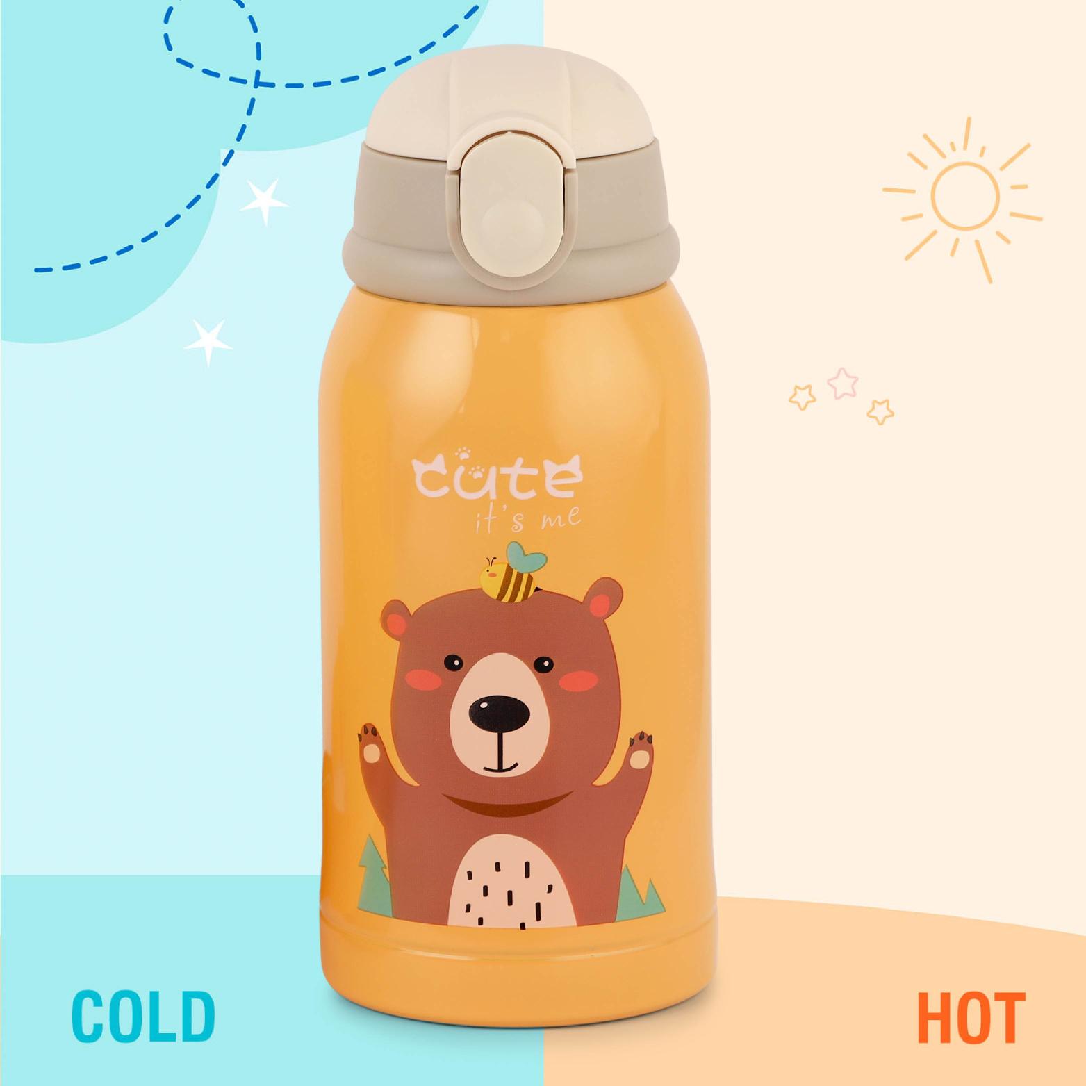PopUp Kids Flask, 500 ml Yellow