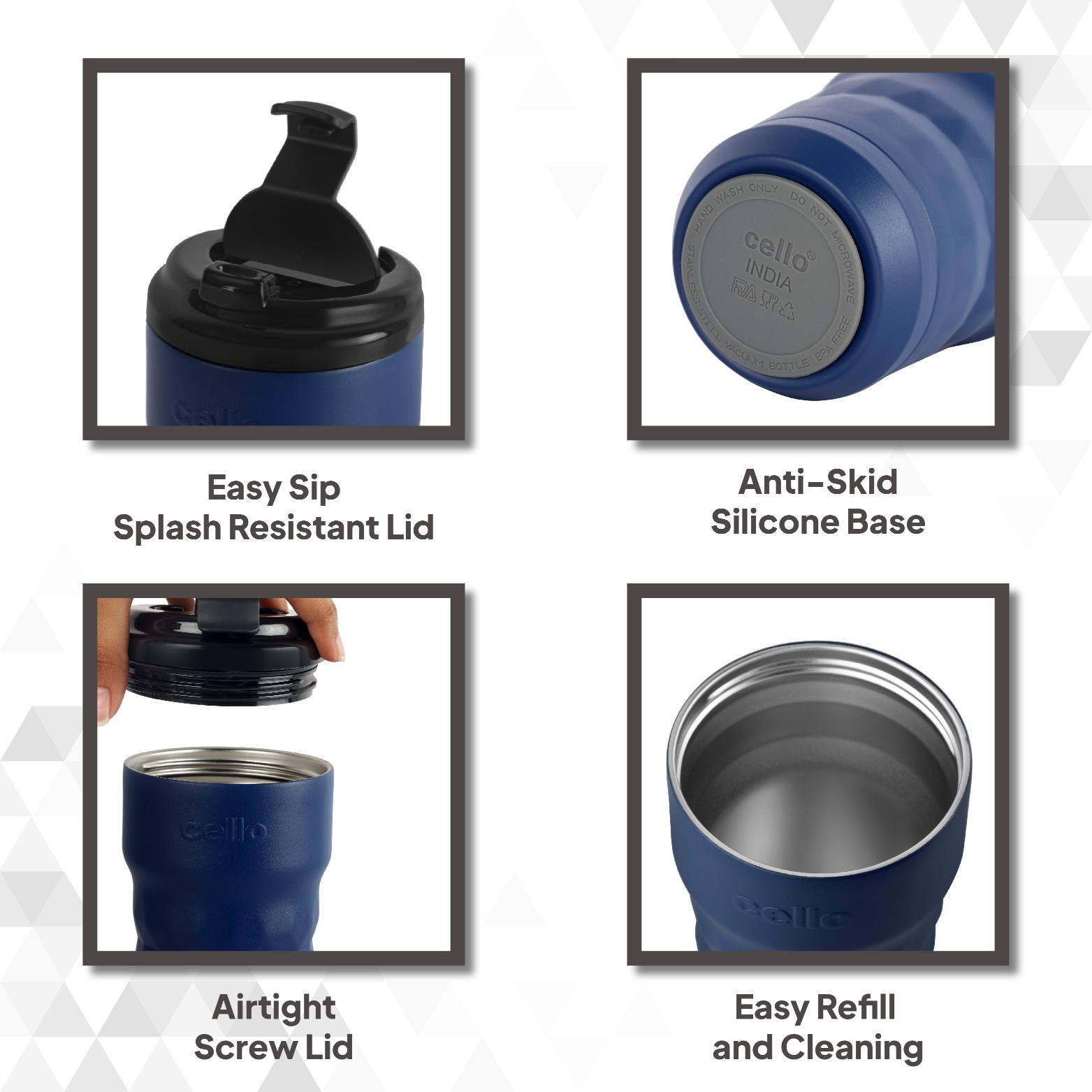 Nomad Vacum Insulated Travel Mug Dark Blue / 350ml