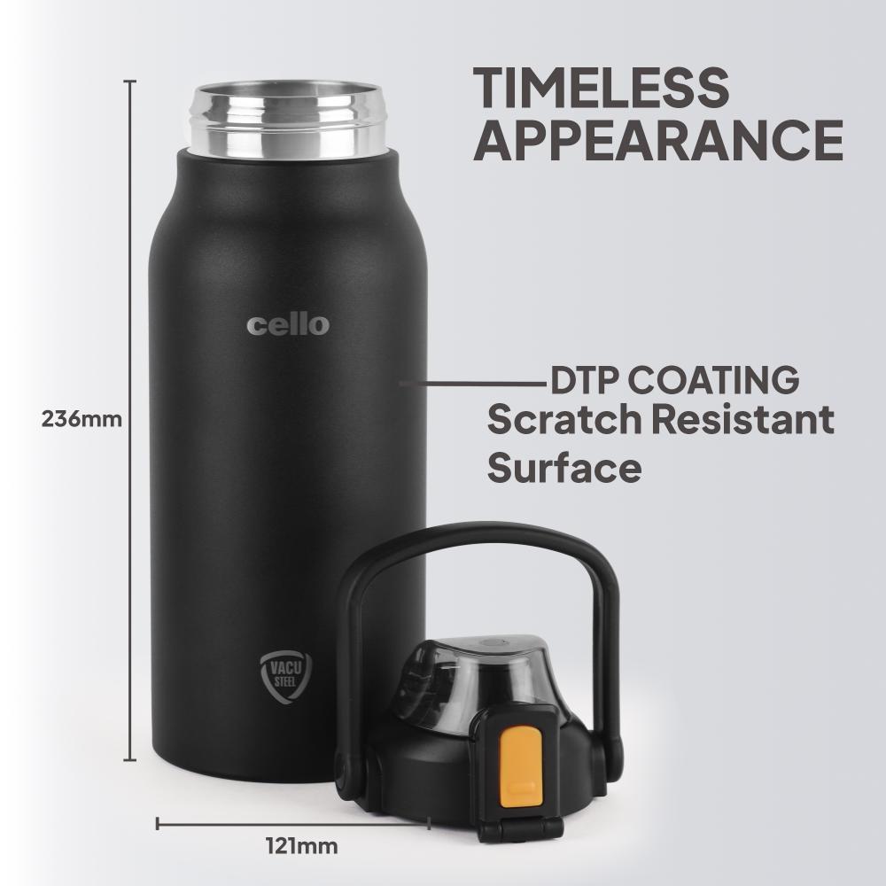 Duro Accord Thermosteel Flask, 1500 ml Black / 1500ml