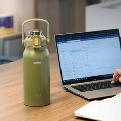 Duro Accord Thermosteel Flask, 1500 ml Olive Green / 1500ml