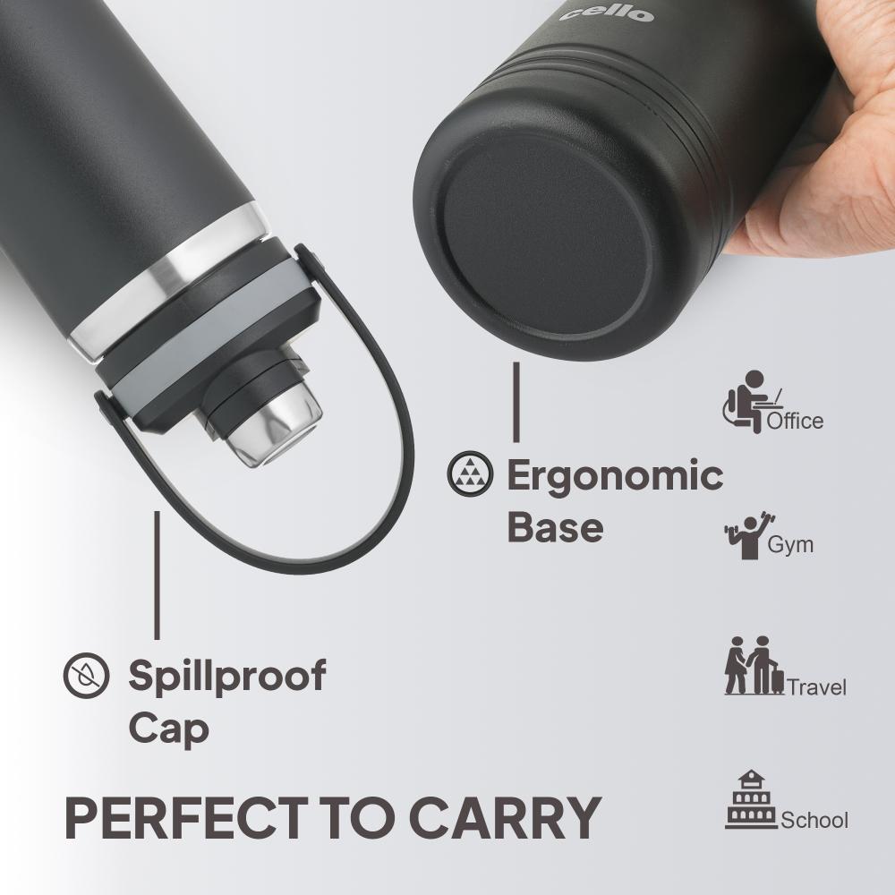 Duro Amigo 850 Thermosteel Flask, 735ml Black / 735ml