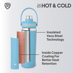 Duro Amigo 850 Thermosteel Flask, 735ml Sky Blue / 735ml