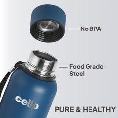 Duro Kent Thermosteel Flask Dark Blue / 750ml