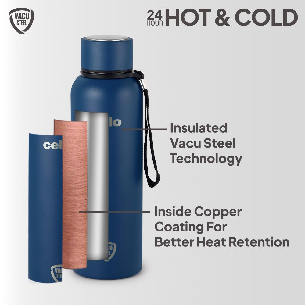 Duro Kent Thermosteel Flask Dark Blue / 750ml