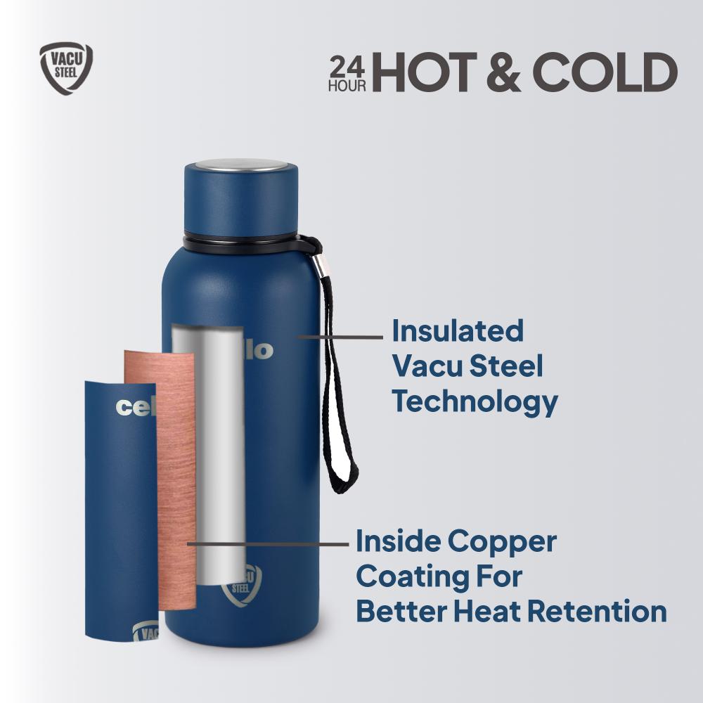 Duro Kent Thermosteel Flask Dark Blue / 550ml