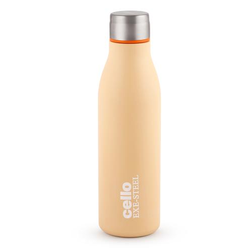 Gem 1 Litre Stainless Steel Water Bottle | Fridge Safe Orange / 1 Litre