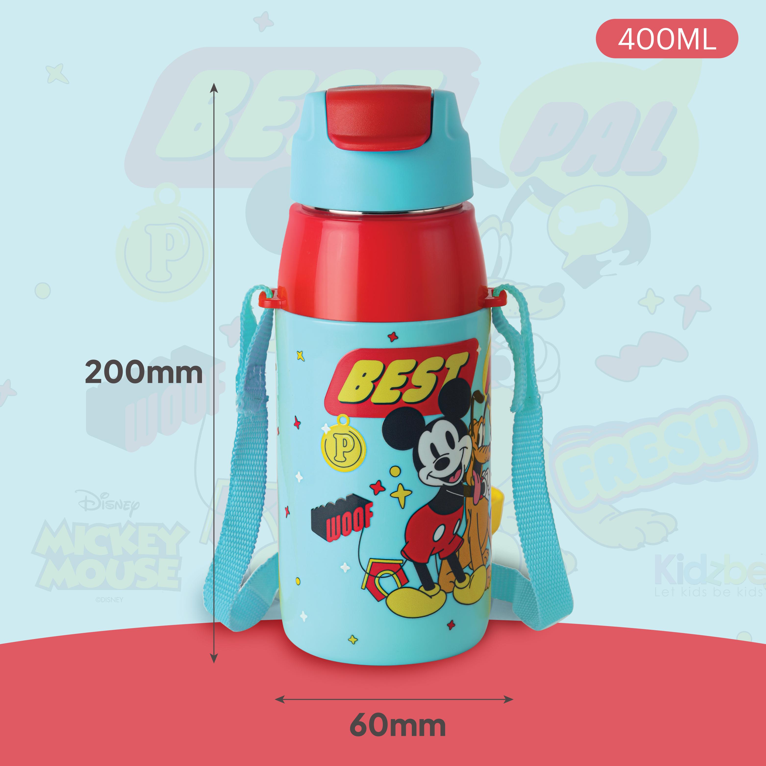 Era 3D Design Insulated Kids Water Bottle, 400ml Best Pals