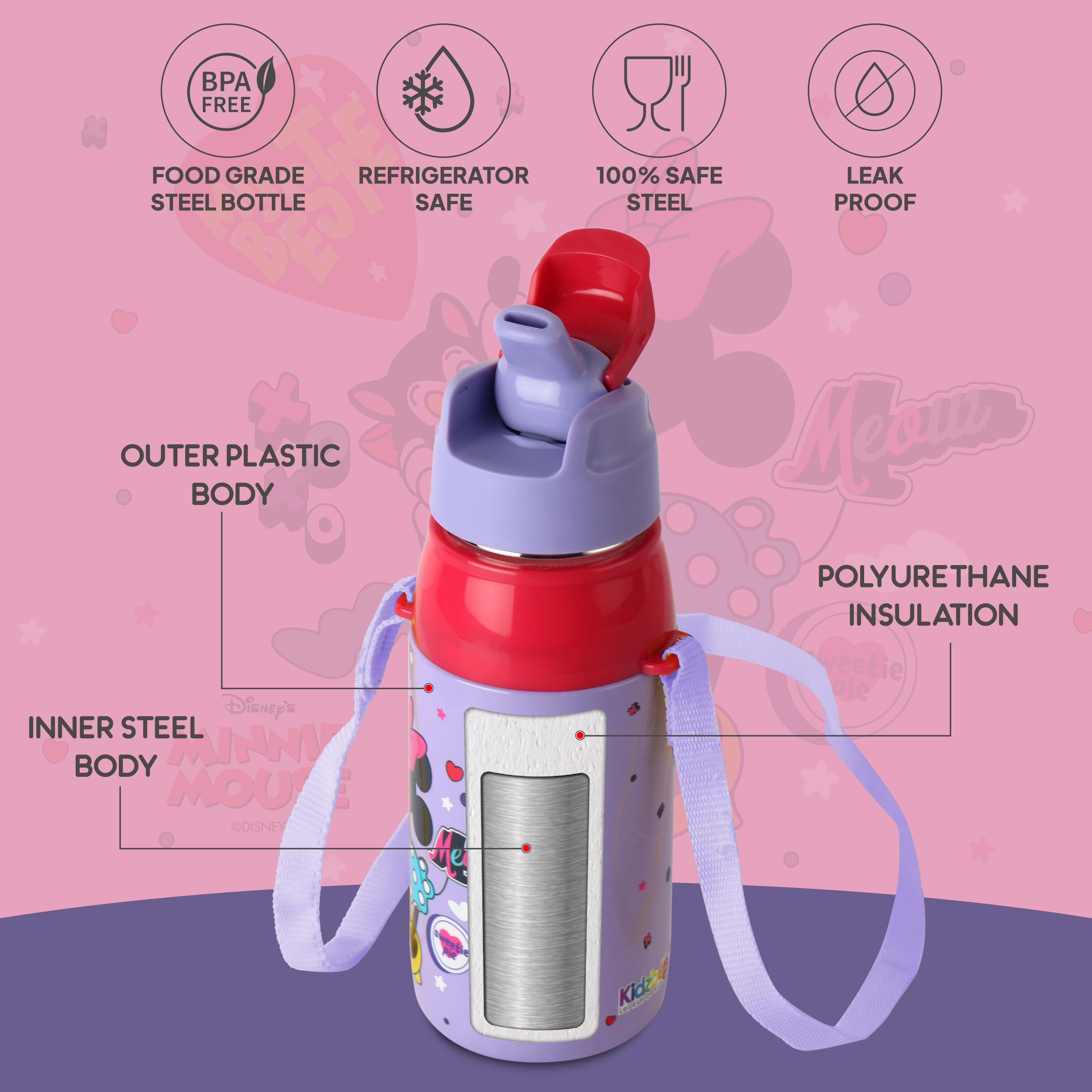Era 3D Design Insulated Kids Water Bottle, 400ml Cuddle Buddies