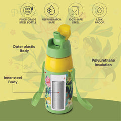 Era 3D Design Insulated Kids Water Bottle, 400ml Dream Weavers