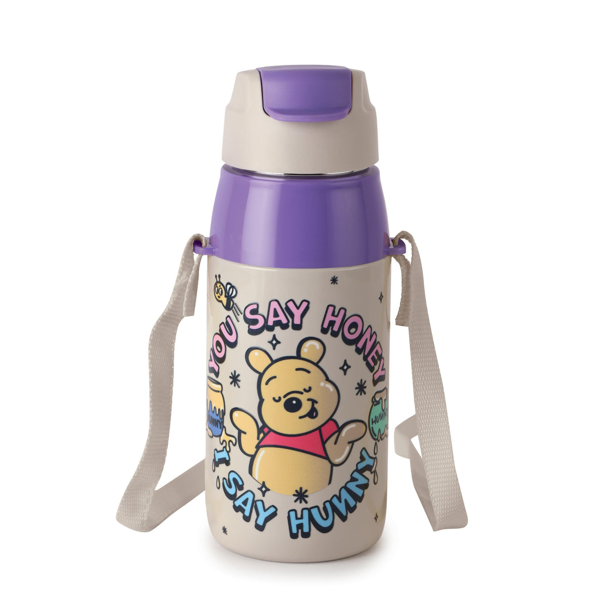 Era 3D Design Insulated Kids Water Bottle, 400ml Hunny Bear