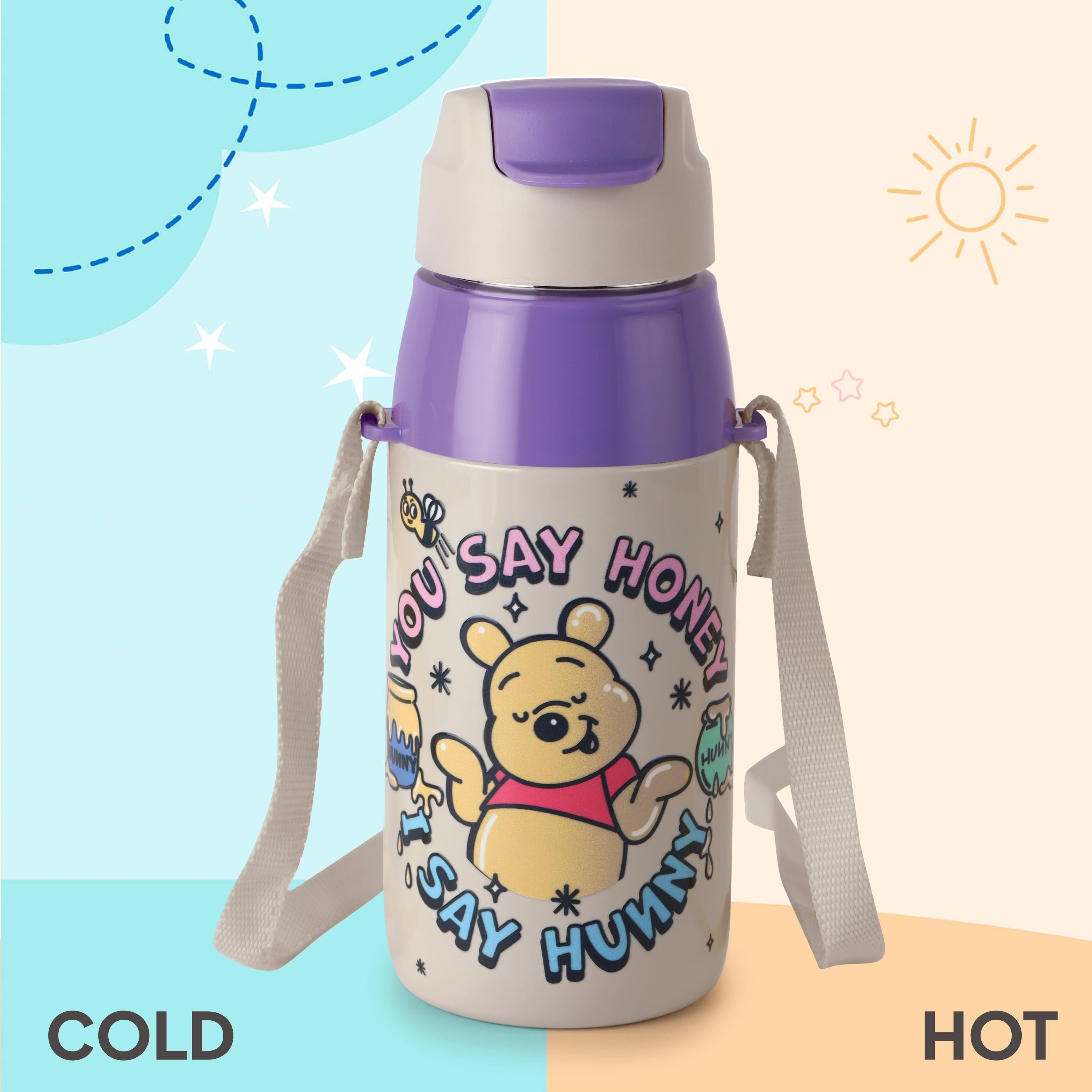 Era 3D Design Insulated Kids Water Bottle, 400ml Hunny Bear