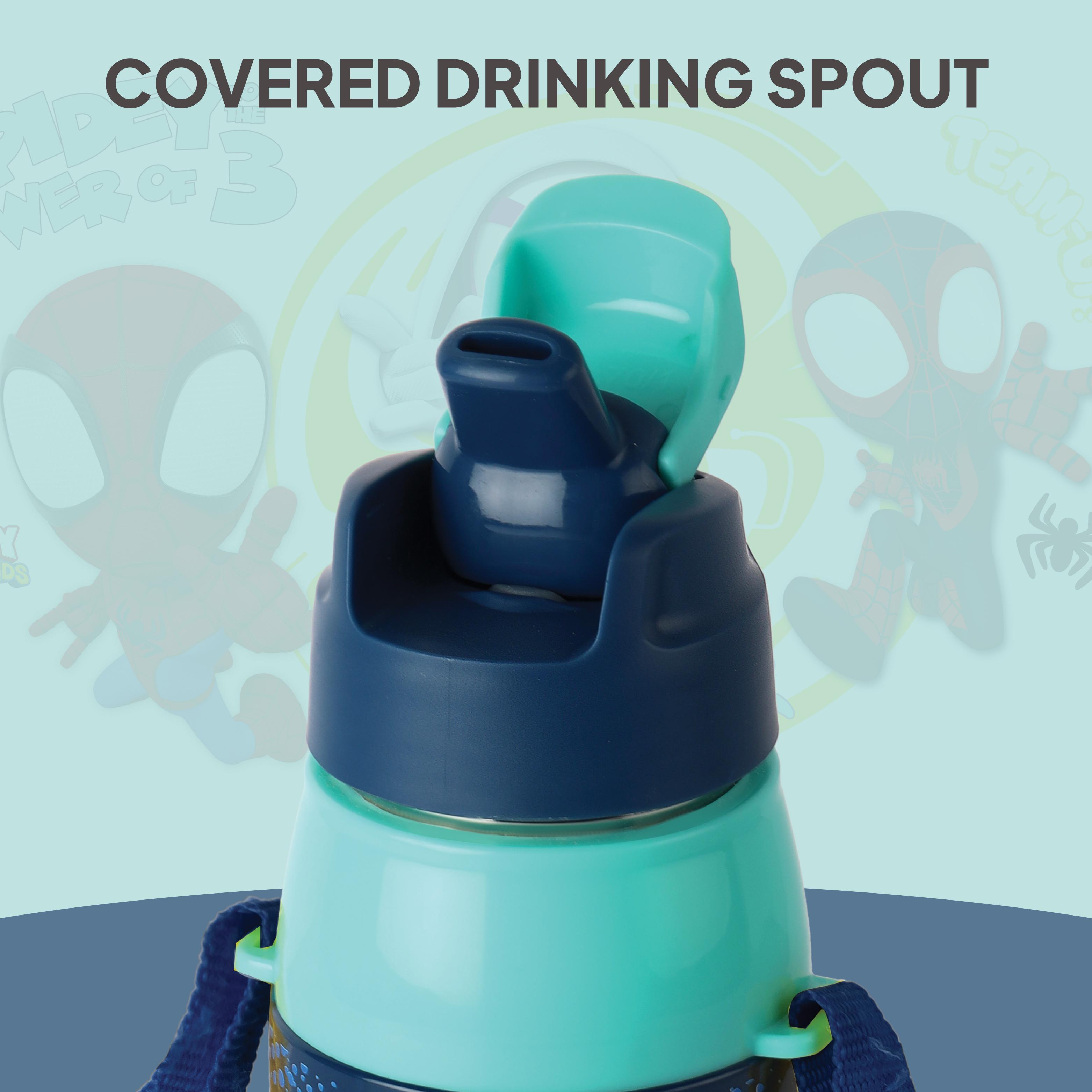 Era 3D Design Insulated Kids Water Bottle, 400ml Web Warriors