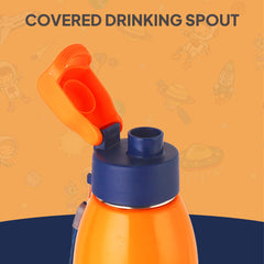 Uranus 3D Design Insulated Kids Water Bottle, 600ml Cosmic Explorer