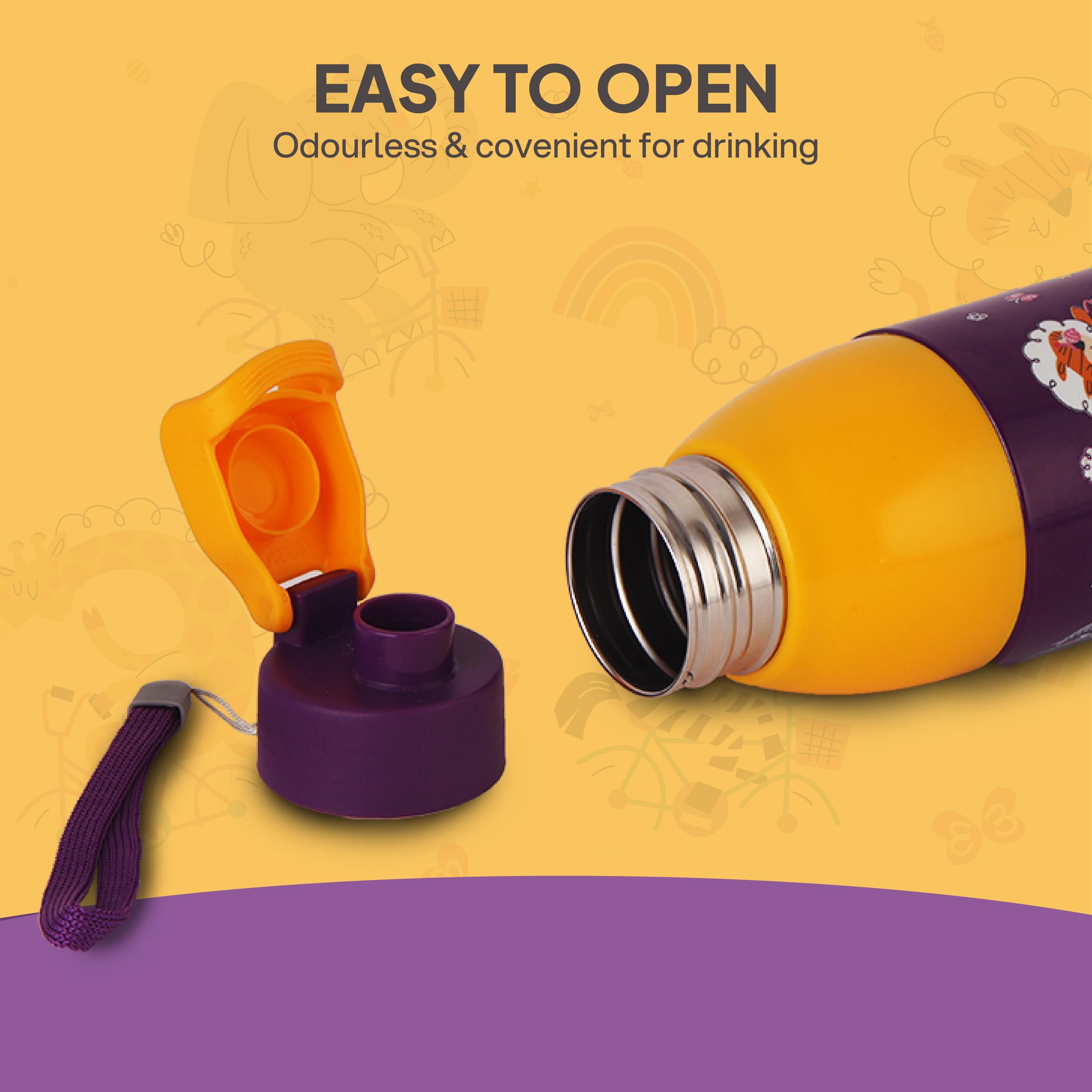 Uranus 3D Design Insulated Kids Water Bottle, 600ml Wild Wheels