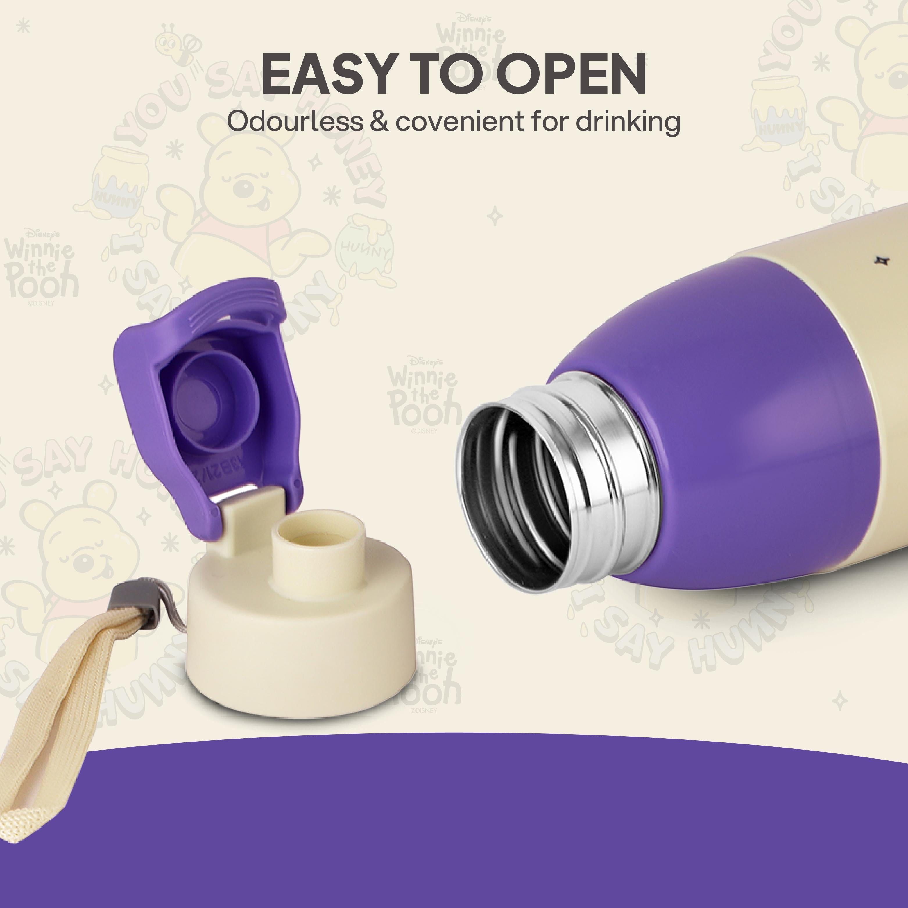 Uranus 3D Design Insulated Kids Water Bottle, 600ml Hunny Bear