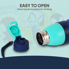 Uranus 3D Design Insulated Kids Water Bottle, 600ml Web Warriors